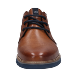 Lace-up Cognac