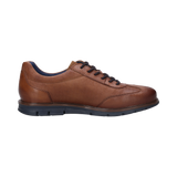 Lace-up Cognac