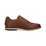 Lace-up Cognac