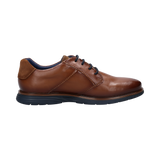 Lace-up Cognac