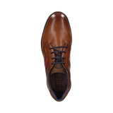 Lace-up Cognac