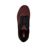 Sneaker rosso scuro