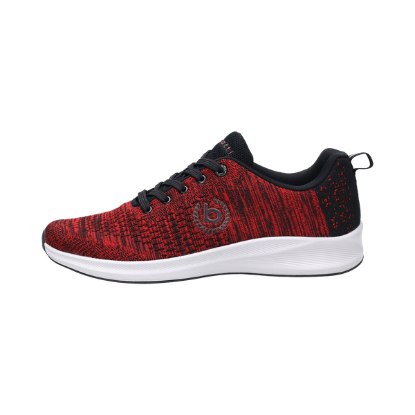 bugatti heren Casual sneakers met flexibele zool, veterschoenen met traagschuim, elastische schoenveters, Rood, 40 EU : Bugatti bugatti heren Casual sneakers met flexibele zool, veterschoenen met traagschuim, elastische schoenveters, Rood, 40 EU : Bugatti