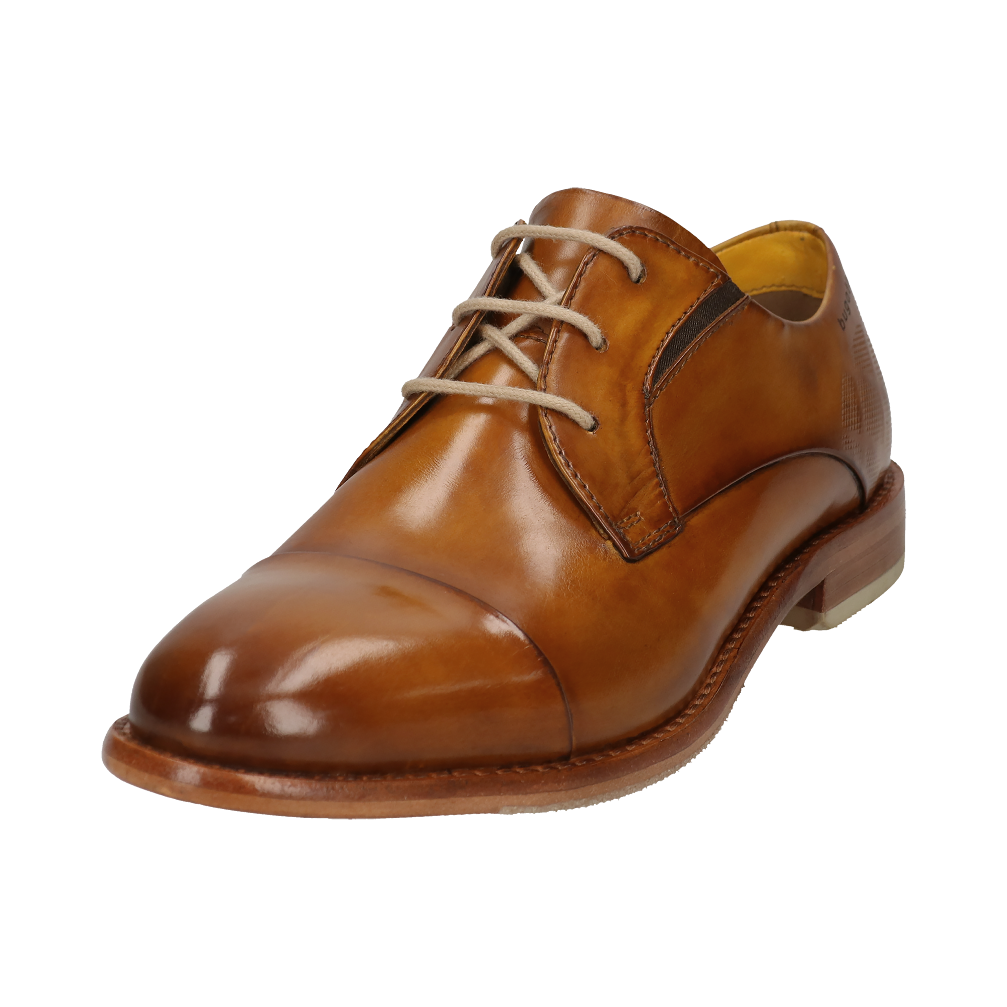 Leather Business Lace-up yellow