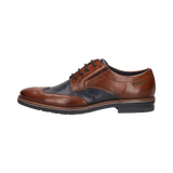 Leather Business Lace-up Cognac