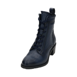 Ankle boots dark blue