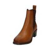 Ankle boots cognac