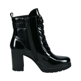 Black ankle boots