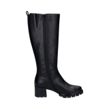 Long-shaft boots black