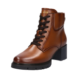 Ankle boots cognac