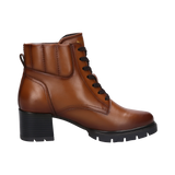 Ankle boots cognac