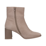 Ankle boots beige