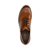 Lace-up Cognac