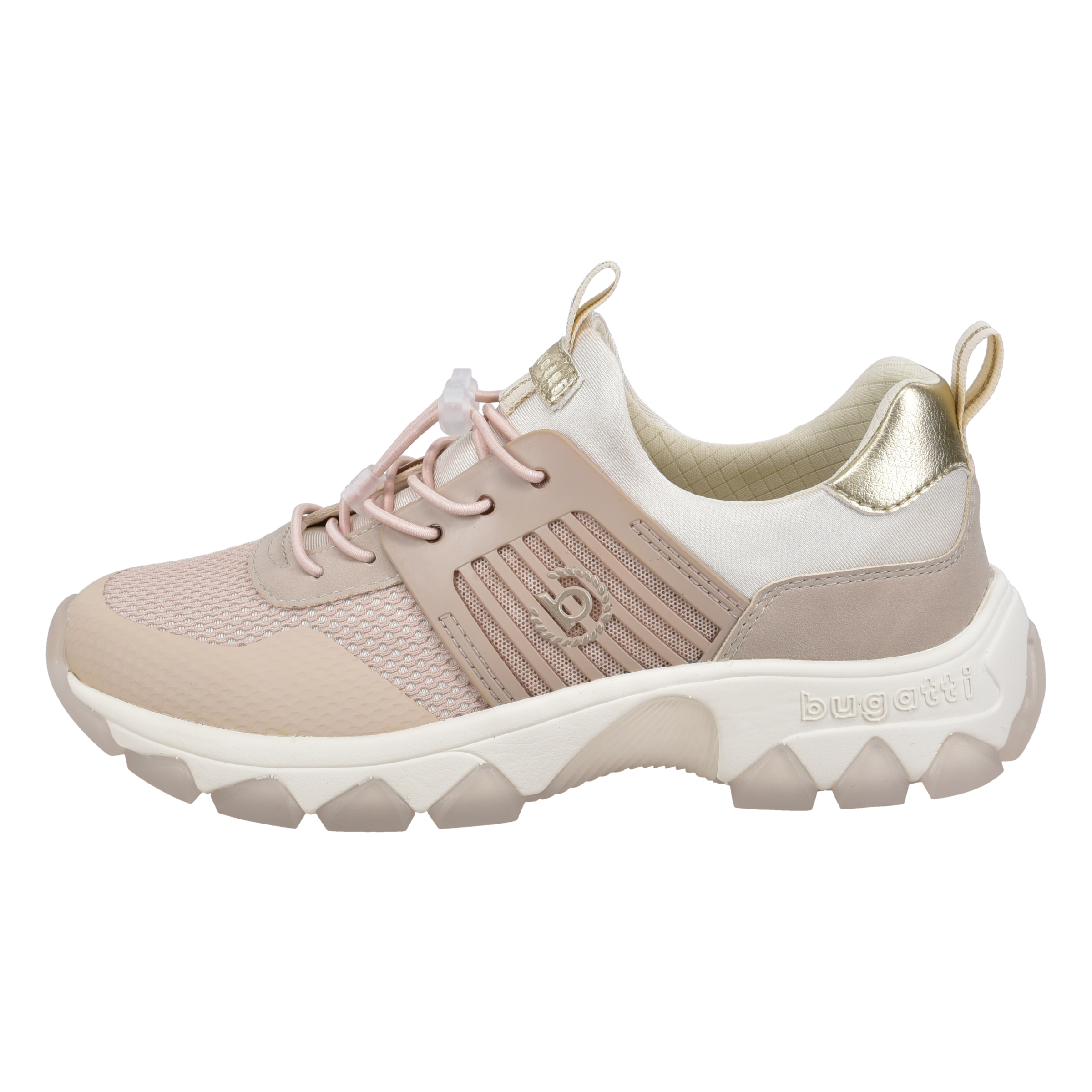 bugatti Sneaker beige Kombiniere Style Komfort Perfekte