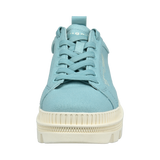 Lace-up light blue