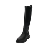 Long-shaft boots black