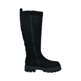 Long-shaft boots black