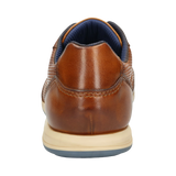 Leather sneaker cognac