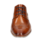 Leather Business Lace-up Cognac