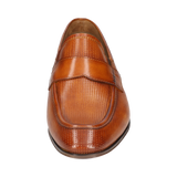 Leder Slip on cognac