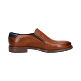 Leder Slip on cognac