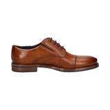 Leather Business Lace-up Cognac