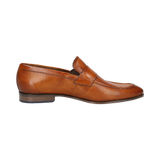 Leather Slippers cognac