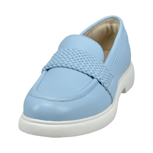 Loafers light blue
