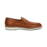 Leather Slippers cognac