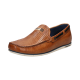 Cuir Mocassin Cognac