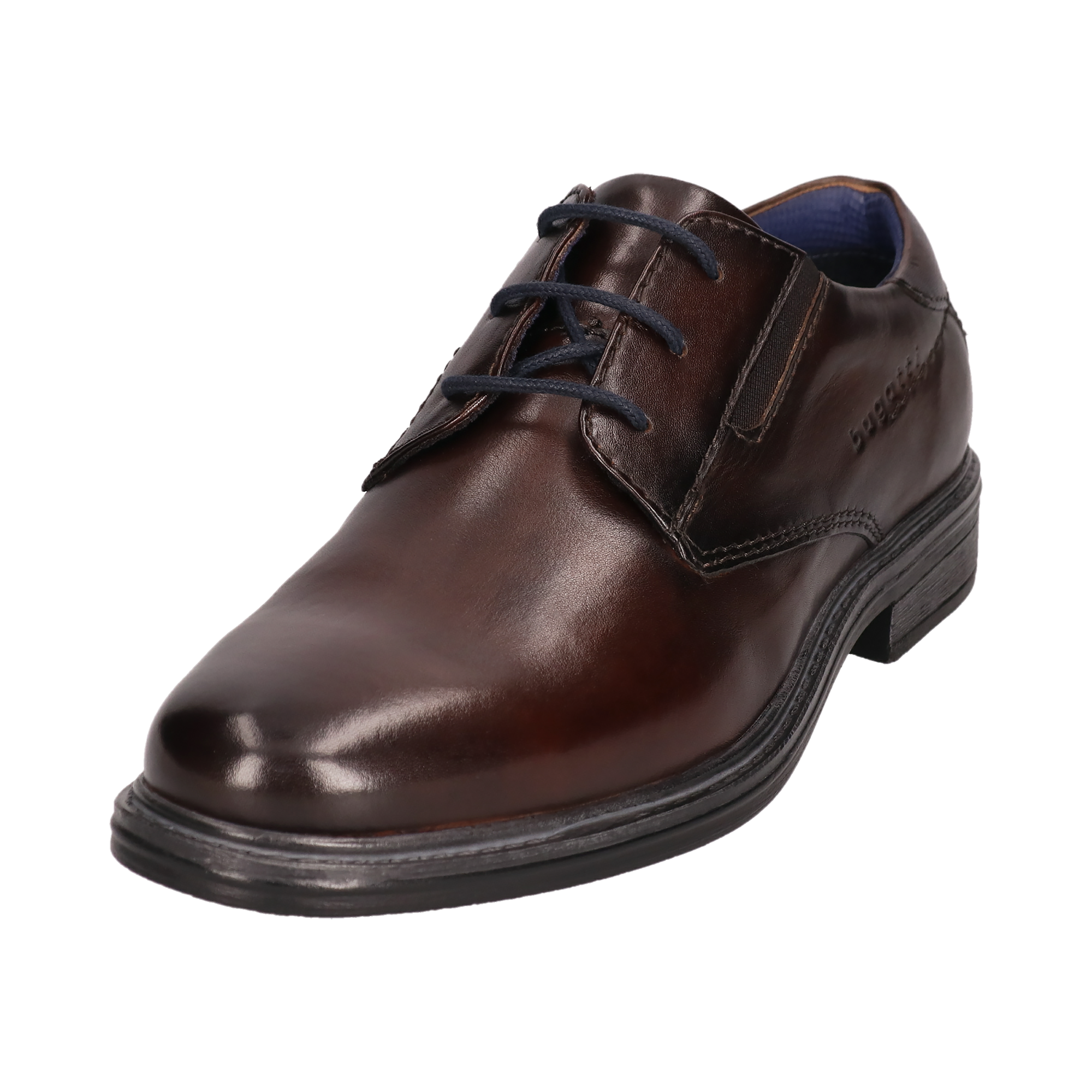 Leather Business lace-up dark brown