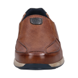 Leder Slip on cognac