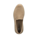 Mocassino in pelle beige