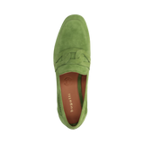 Leather Loafers Green