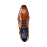 Leather Business Lace-up Cognac