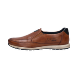 Leder Slip on cognac