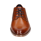 Leather Business Lace-up Cognac