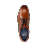 Leather Business Lace-up Cognac