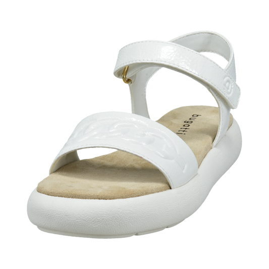 Sandale weiß