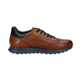 Leather sneaker cognac