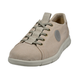 Lace-up beige