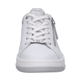 Leather sneaker white