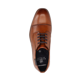 Leather Business Lace-up Cognac