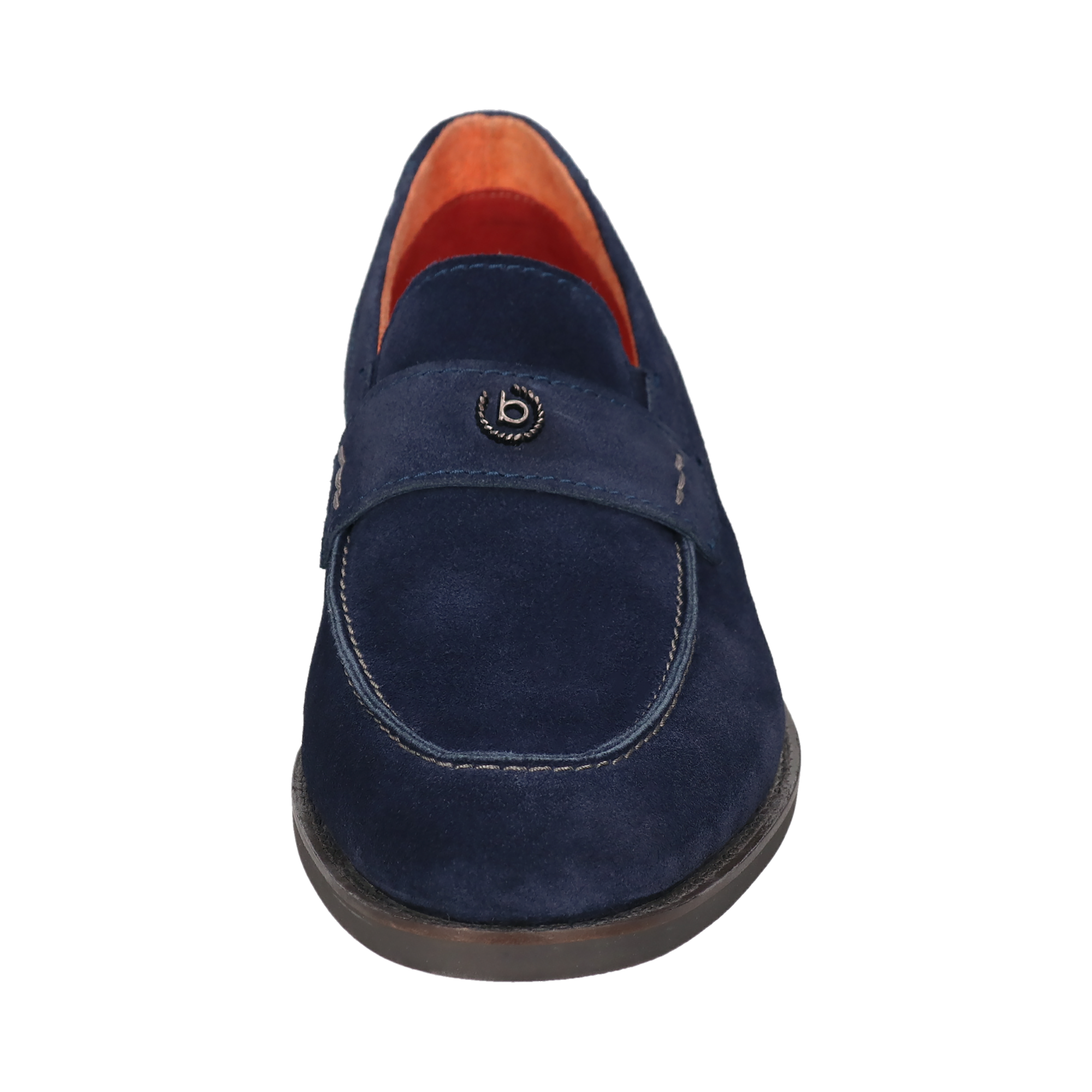Leather Slippers blue