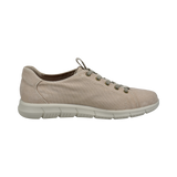 Lace-up beige