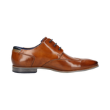 Leather Business Lace-up Cognac