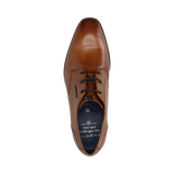 Leather Business Lace-up Cognac