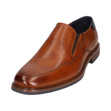 Leder Slip on cognac