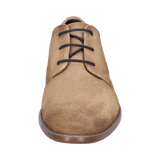 Leather Business lace-up sand