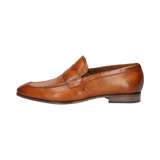 Leder Slip on cognac